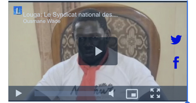 Louga: Le Syndicat national des travailleurs de l’hydraulique annonce un préavis de grève Louga: Le Syndicat national des travailleurs de l’hydraulique annonce un préavis de grève