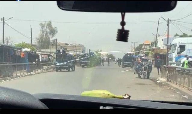 Entre le marteau de la police et l'enclume de la gendarmerie, le convoi de Sonko   encore...gazé à Diaobé