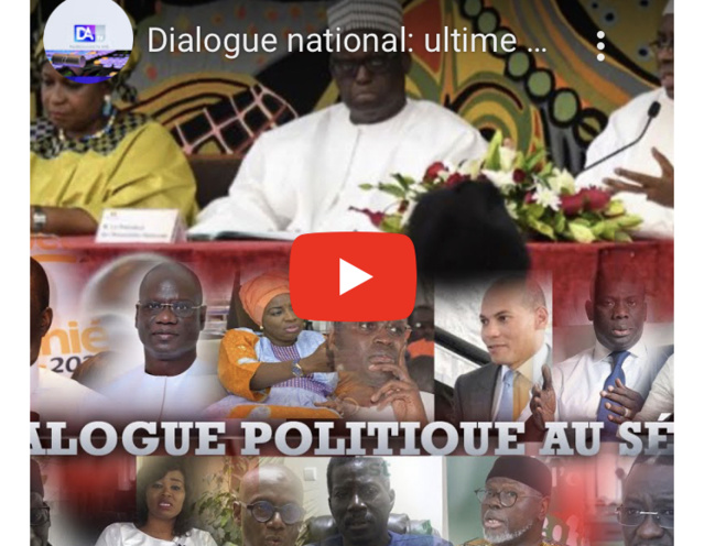 Dialogue national : ultime issue de la désescalade ? Dialogue national : ultime issue de la désescalade ?