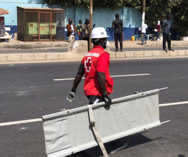 Manifestations : 357 blessés dont 36 éléments FDS secourus par la Croix-Rouge
