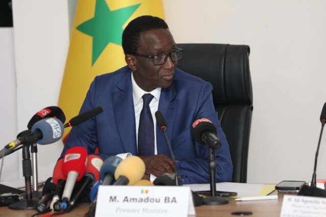 ​SUR LES MANIFESTATIONS VIOLENTES - SUITE A L’AFFAIRE OUSMANE SONKO-ADJI SARR : PROPOS LIMINAIRE DE MONSIEUR AMADOU BA, PREMIER MINISTRE