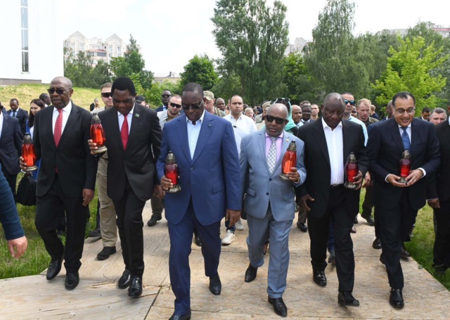 Médiation entre  Kyiv et Russie - Le point sur le séjour du Pr Macky Sall en Ukraine et en...Russie 