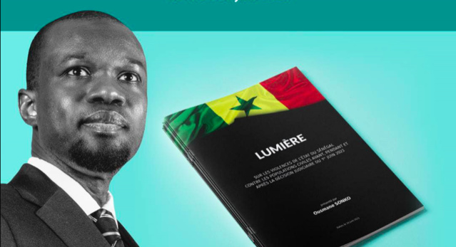Violences au Sénégal : Sonko présente son mémorandum Violences au Sénégal : Sonko présente son mémorandum