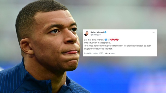 MORT DE NAHEL: "LA VIOLENCE NE RÉSOUT RIEN", LE COMMUNIQUÉ D'APAISEMENT DE MBAPPÉ ET L'ÉQUIPE DE FRANCE