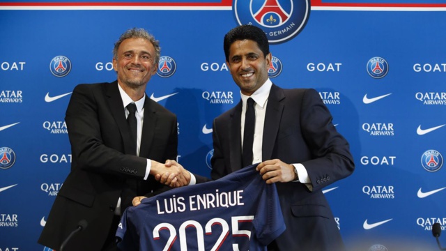LUIS ENRIQUE NOMMÉ NOUVEL ENTRAÎNEUR DU PSG APRÈS LE DÉPART DE CHRISTOPHE GALTIER LUIS ENRIQUE NOMMÉ NOUVEL ENTRAÎNEUR DU PSG APRÈS LE DÉPART DE CHRISTOPHE GALTIER