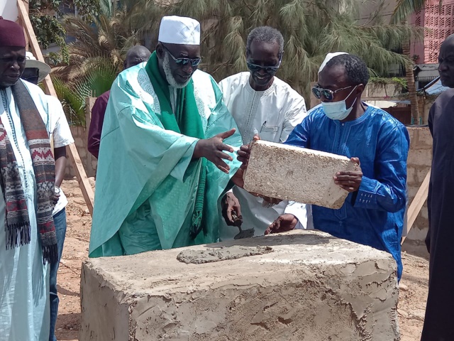 Photos: Pose de la première pierre de la nouvelle mosquée des quartiers des Almadies 16, 17 et environs