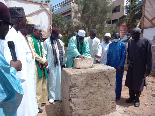 Photos: Pose de la première pierre de la nouvelle mosquée des quartiers des Almadies 16, 17 et environs