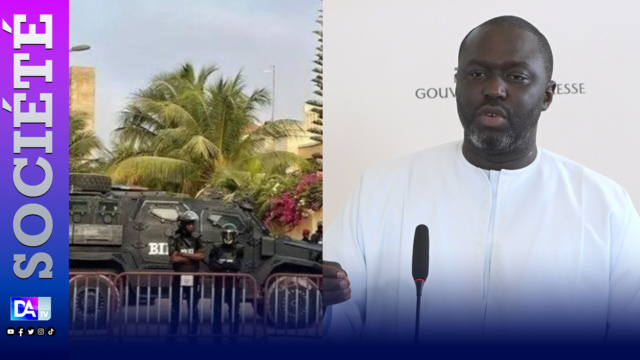 Levée du blocus devant chez Ousmane Sonko: La pertinence de la mesure selon le porte-parole du gouvernement, Abdou Karim Fofana Levée du blocus devant chez Ousmane Sonko: La pertinence de la mesure selon le porte-parole du gouvernement, Abdou Karim Fofana