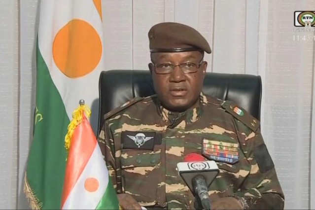 Au Niger, le général Tchiani se déclare à la tête du coup d’Etat en cours pour renverser le président Bazoum Au Niger, le général Tchiani se déclare à la tête du coup d’Etat en cours pour renverser le président Bazoum