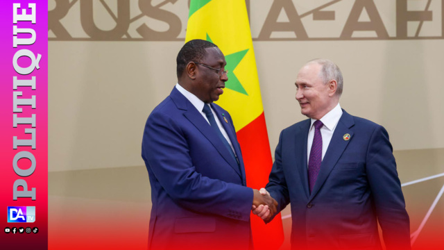 Vladimir Poutine au président Macky Sall: « Vous êtes un partenaire fiable pour la Russie »
