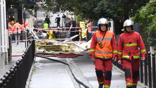 PARIS: CINQ PERSONNES BLESSÉES DANS UNE EXPLOSION DANS LE 18E ARRONDISSEMENT PARIS: CINQ PERSONNES BLESSÉES DANS UNE EXPLOSION DANS LE 18E ARRONDISSEMENT