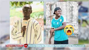 Une Vie Arrachée à Ziguinchor: Thierno Dakha BA Tombé sous les Balles en Pleine Manifestation