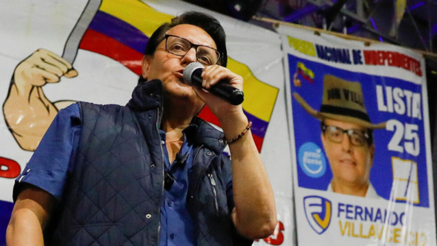 Equateur : un candidat à la présidentielle assassiné