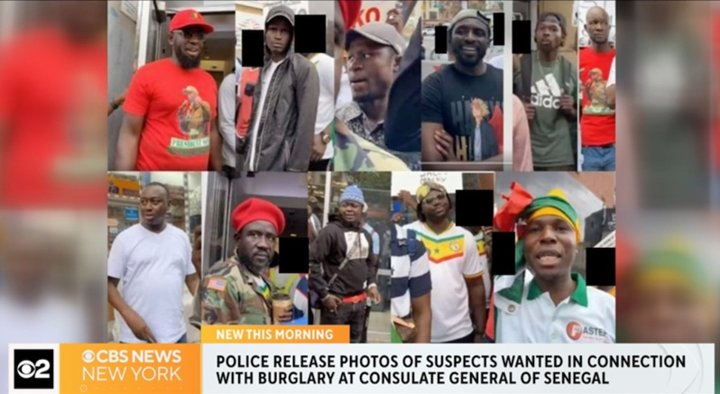 11 personnes recherchées pour cambriolage au Consulat Général du Sénégal à East Harlem 11 personnes recherchées pour cambriolage au Consulat Général du Sénégal à East Harlem