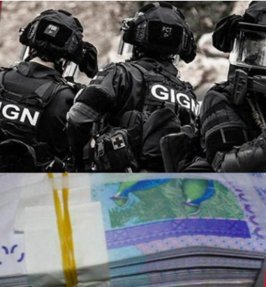 Deux agents du GIGN arrêtés avec 2 milliards en faux billets