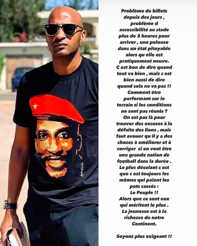 Le coup de gueule de Diomansky après la défaite contre l'Algérie Le coup de gueule de Diomansky après la défaite contre l'Algérie