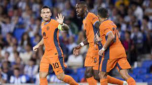LIGUE DES CHAMPIONS : L'INTER ARRACHE LE MATCH NUL FACE À LA REAL SOCIEDAD (1-1), NAPLES BAT BRAGA (1-2) LIGUE DES CHAMPIONS : L'INTER ARRACHE LE MATCH NUL FACE À LA REAL SOCIEDAD (1-1), NAPLES BAT BRAGA (1-2)