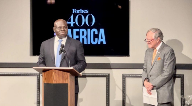 Chairman and CEO Jean Lengo Dia-Ndinga named "Best African Entrepreneur of the Year" by Forbes