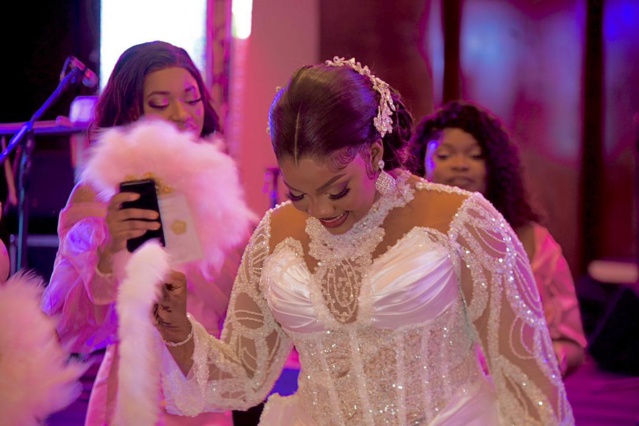 Retour  en images sur le mariage royal de la petite fille du Président Mbagnick Diop 
