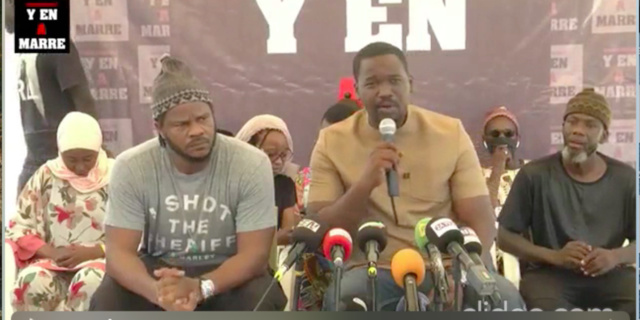 Arrestation de Aliou Sané: Yen a marre estime que c’est un « acte de provocation » de Macky Sall Arrestation de Aliou Sané: Yen a marre estime que c’est un « acte de provocation » de Macky Sall