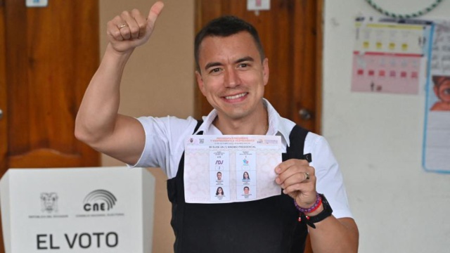 Equateur : Daniel Noboa élu à 35 ans plus jeune président de l’histoire du pays Equateur : Daniel Noboa élu à 35 ans plus jeune président de l’histoire du pays