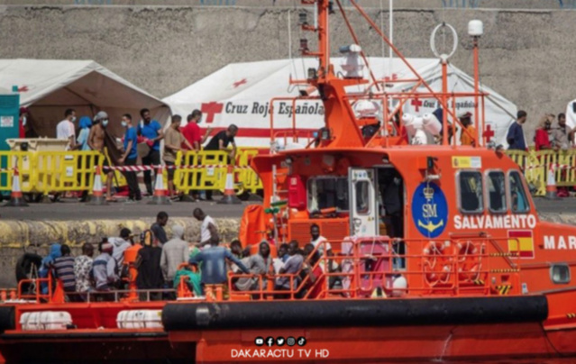 Espagne: 669 migrants partis du Sénégal sont arrivés ce vendredi à Ténérife et à El Hierro Espagne: 669 migrants partis du Sénégal sont arrivés ce vendredi à Ténérife et à El Hierro