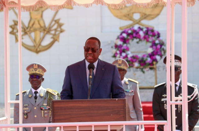 Les adieux et conseils de Macky Sall à l'armée Les adieux et conseils de Macky Sall à l'armée