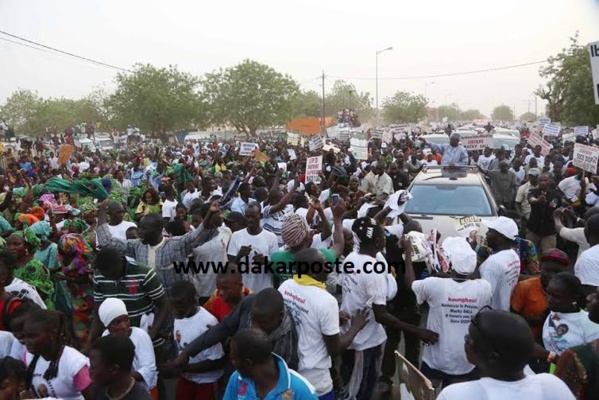 Macky Sall accueilli hier triomphalement à Kaffrine