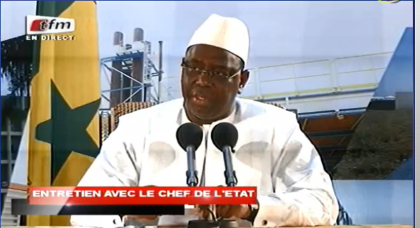 Macky Sall depuis Kaffrine: "Dans les nouvelles constructions, l' assainissement est toujours pris en compte, le dimensionnement des chaussées également (...)" Macky Sall depuis Kaffrine: "Dans les nouvelles constructions, l' assainissement est toujours pris en compte, le dimensionnement des chaussées également (...)"