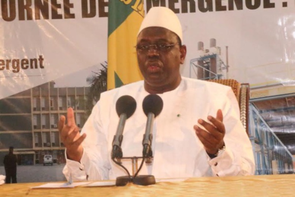 ​Macky Sall:   " Que l'on n'arrête d'entretenir ce faux débat de démission, il n'est pas question que je démissionne, démissionner pour aller où (...)"