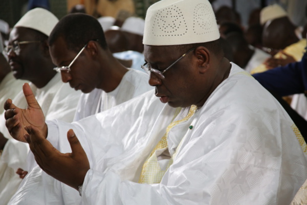 Macky Sall au "Daaka " de Médina Gounass Macky Sall au "Daaka " de Médina Gounass