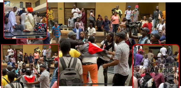 Remise des parrains de Dakar au candidat Amadou Bâ : la cérémonie gâchée par une bataille rangée Remise des parrains de Dakar au candidat Amadou Bâ : la cérémonie gâchée par une bataille rangée