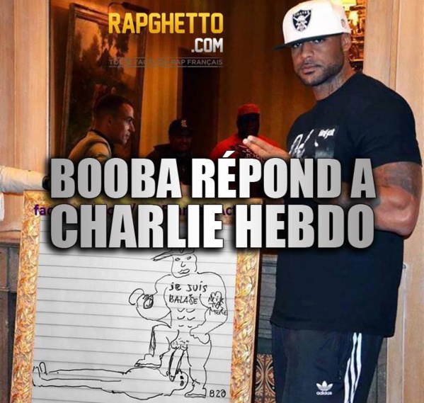 Booba répond à la caricature de Charlie Hebdo !