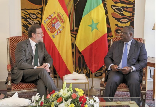 Le Premier Ministre Espagnol reçu par le Président Macky Sall Le Premier Ministre Espagnol reçu par le Président Macky Sall