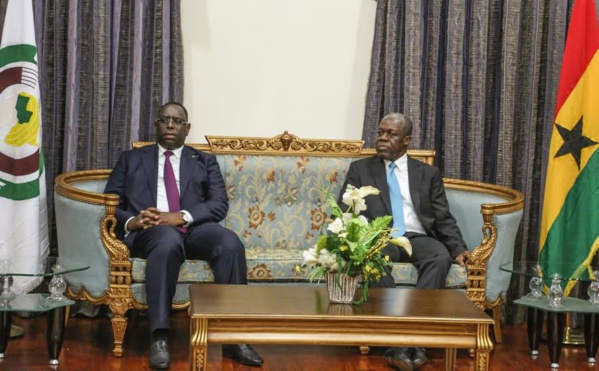 Suite à son élection à la tête de la Conférence des Chefs d'Etats et de Gouvernement de la CEDEAO : Réaction du Président Sall Suite à son élection à la tête de la Conférence des Chefs d'Etats et de Gouvernement de la CEDEAO : Réaction du Président Sall