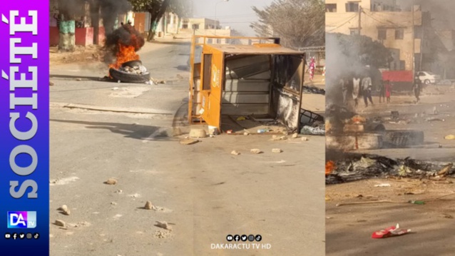 Mbour : Le remake assuré par les manifestants... Mbour : Le remake assuré par les manifestants...