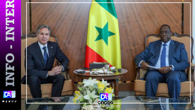 Le secrétaire d'État américain appelle le Sénégal à revenir «aussi vite que possible» à des élections Le secrétaire d'État américain appelle le Sénégal à revenir «aussi vite que possible» à des élections