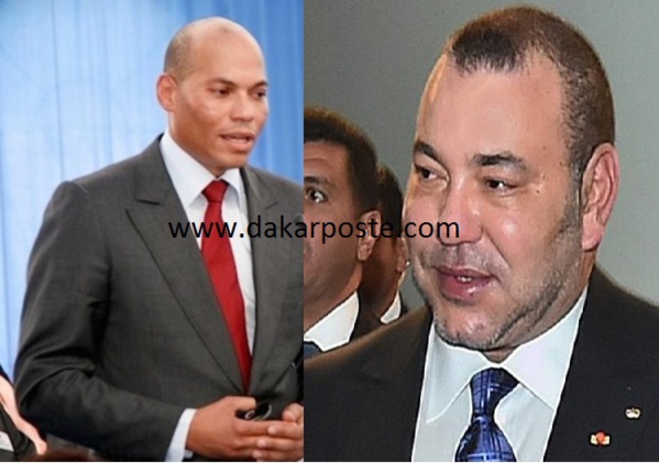 ​Après avoir décalé la date de son départ à Jeudi  : Mohamed VI rendra t'il visite à son "ami" Karim Wade?