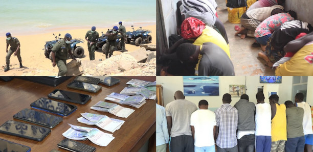 Tivaouane : 36 migrants et 2 convoyeurs interpellés Tivaouane : 36 migrants et 2 convoyeurs interpellés