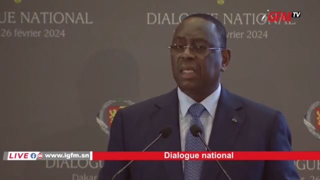 Macky dit vouloir organiser la présidentielle «avant l’hivernage» Macky dit vouloir organiser la présidentielle «avant l’hivernage»