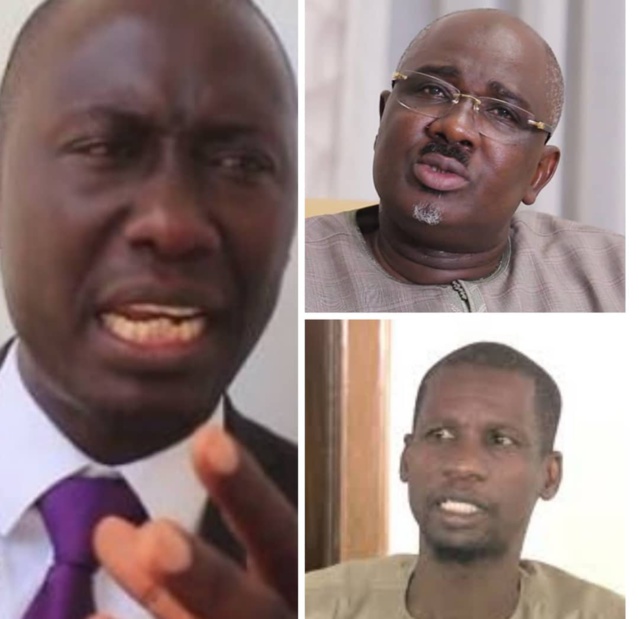 Farba Ngom : "Les opposants Cledor Sène et Dame Mbodj ont rencontrés Macky Sall(...) Ils soutenaient un troisième mandat du président sortant (...) Dame a sollicité un passeport diplomatique et (...)" Farba Ngom : "Les opposants Cledor Sène et Dame Mbodj ont rencontrés Macky Sall(...) Ils soutenaient un troisième mandat du président sortant (...) Dame a sollicité un passeport diplomatique et (...)"
