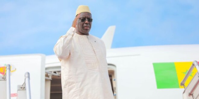 Macky Sall a effectué un rapide voyage au Maroc ce week-end Macky Sall a effectué un rapide voyage au Maroc ce week-end