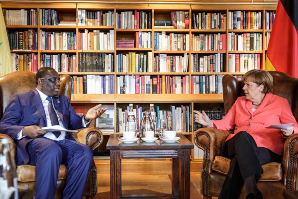 Tête-tête Macky Sall- Angela Merkel :L’énergie et la sécurité au cœur des échanges Tête-tête Macky Sall- Angela Merkel :L’énergie et la sécurité au cœur des échanges