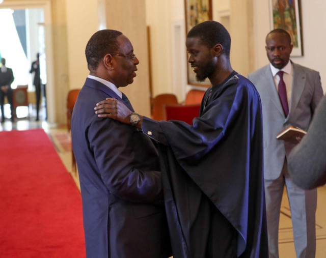 Macky Sall a reçu son successeur Bassirou Diomaye Faye et...Ousmane Sonko (IMAGES)