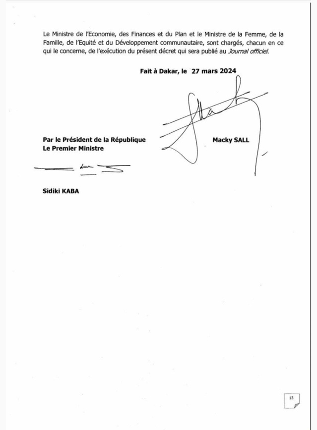 L'autre dernier décret de Macky Sall qui «offusque» Dr Bousso