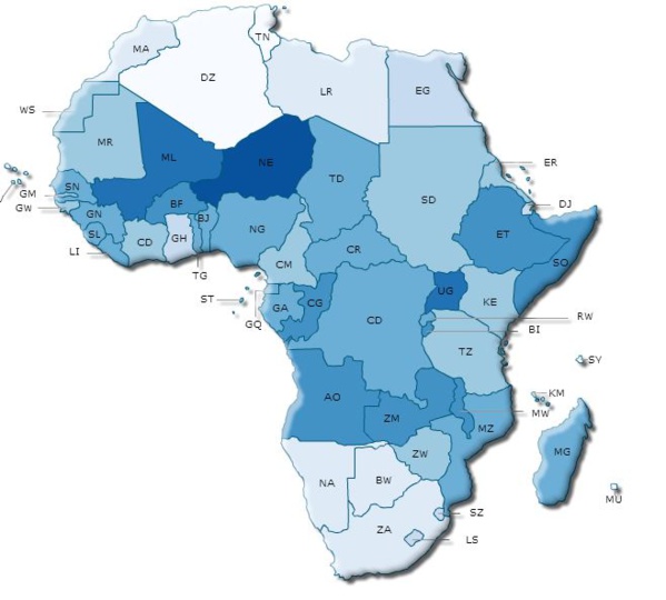 L’Afrique enregistre la plus forte croissance au monde en nombre de millionnaires L’Afrique enregistre la plus forte croissance au monde en nombre de millionnaires