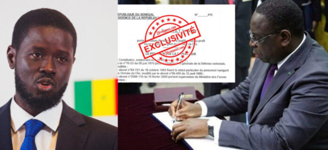 Le Président Bassirou Diomaye Faye vient d'annuler les dernières décisions prises par son prédécesseur Macky Sall Le Président Bassirou Diomaye Faye vient d'annuler les dernières décisions prises par son prédécesseur Macky Sall