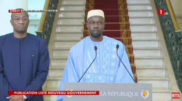 UN GOUVERNEMENT POUR UN SÉNÉGAL EN MARCHE UN GOUVERNEMENT POUR UN SÉNÉGAL EN MARCHE