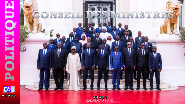 Communique du conseil des ministres du Mercredi 09 Avril 2024