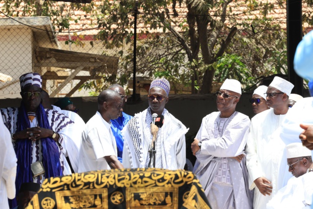 L' ex premier ministre Mohamed Dione reçoit les éloges de la nation Sénégalaise (IMAGES DE LA LEVÉE DU CORPS)